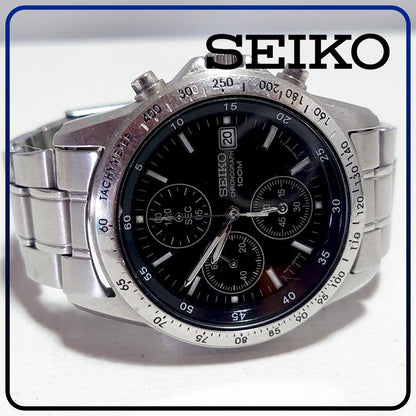 Seiko 7T92-0DW0 Analog Quartz Men