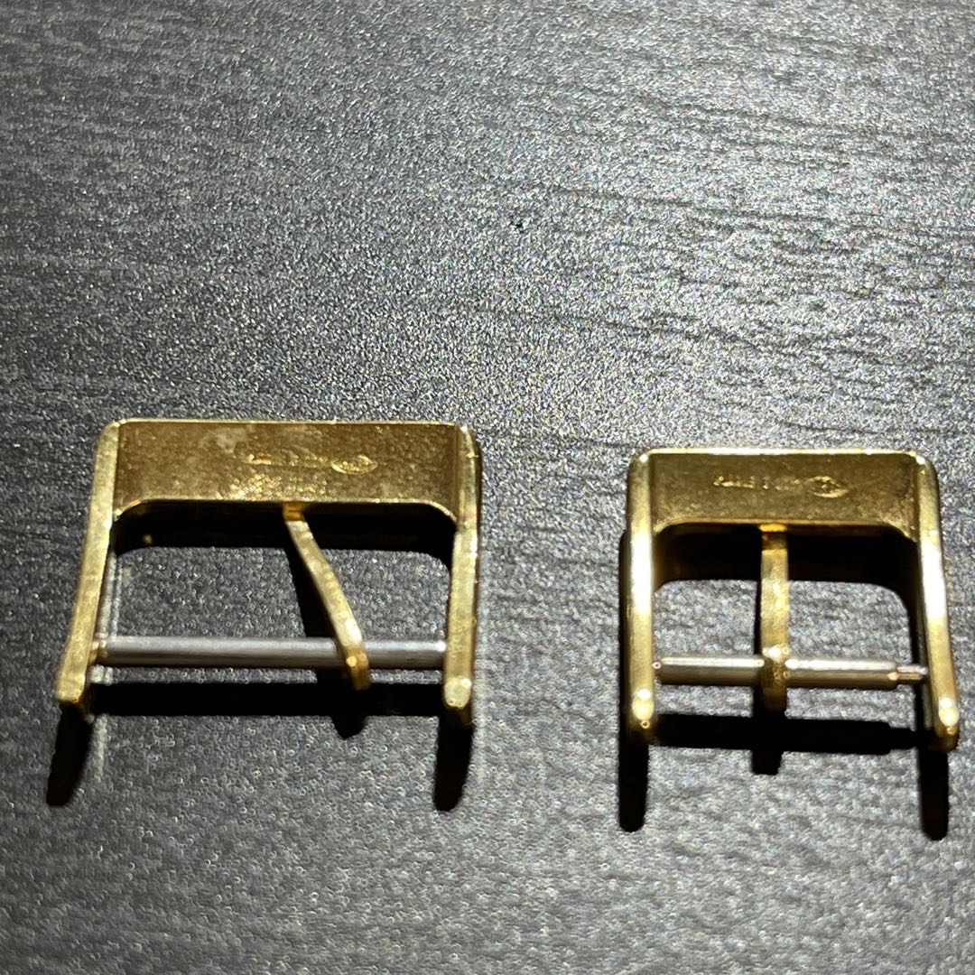Hunting World Analog Quartz Men ハンティングワールド 金色 純正尾錠 16ミリ 12ミリ ペア セット
