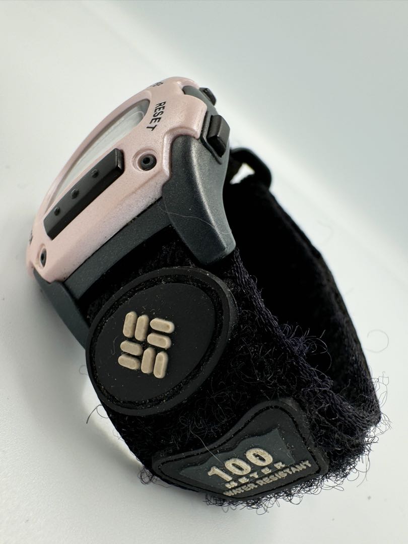 Columbia Digital Quartz Women Watch Pink X Black Y2K