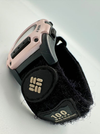 Columbia Digital Quartz Women Watch Pink X Black Y2K