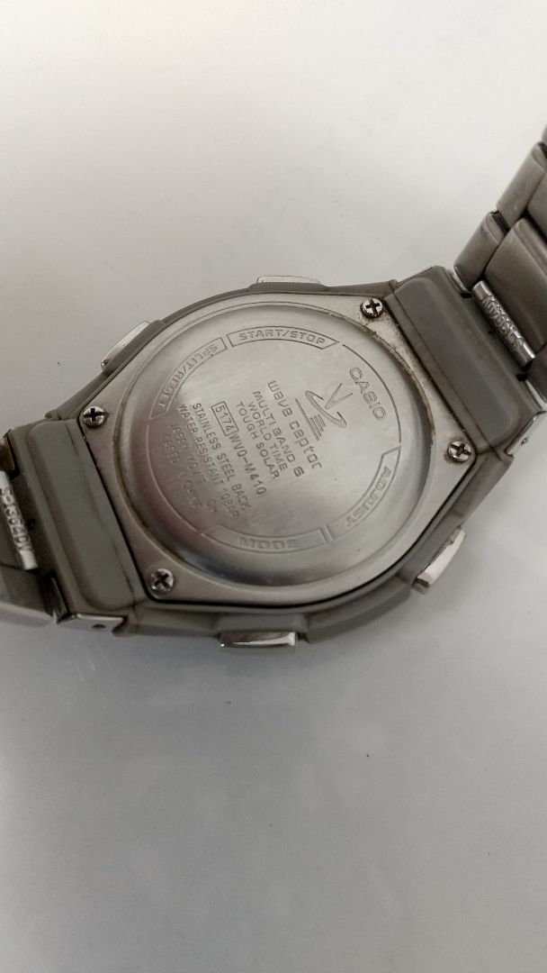 Casio Wave Ceptor Analog Quartz Men