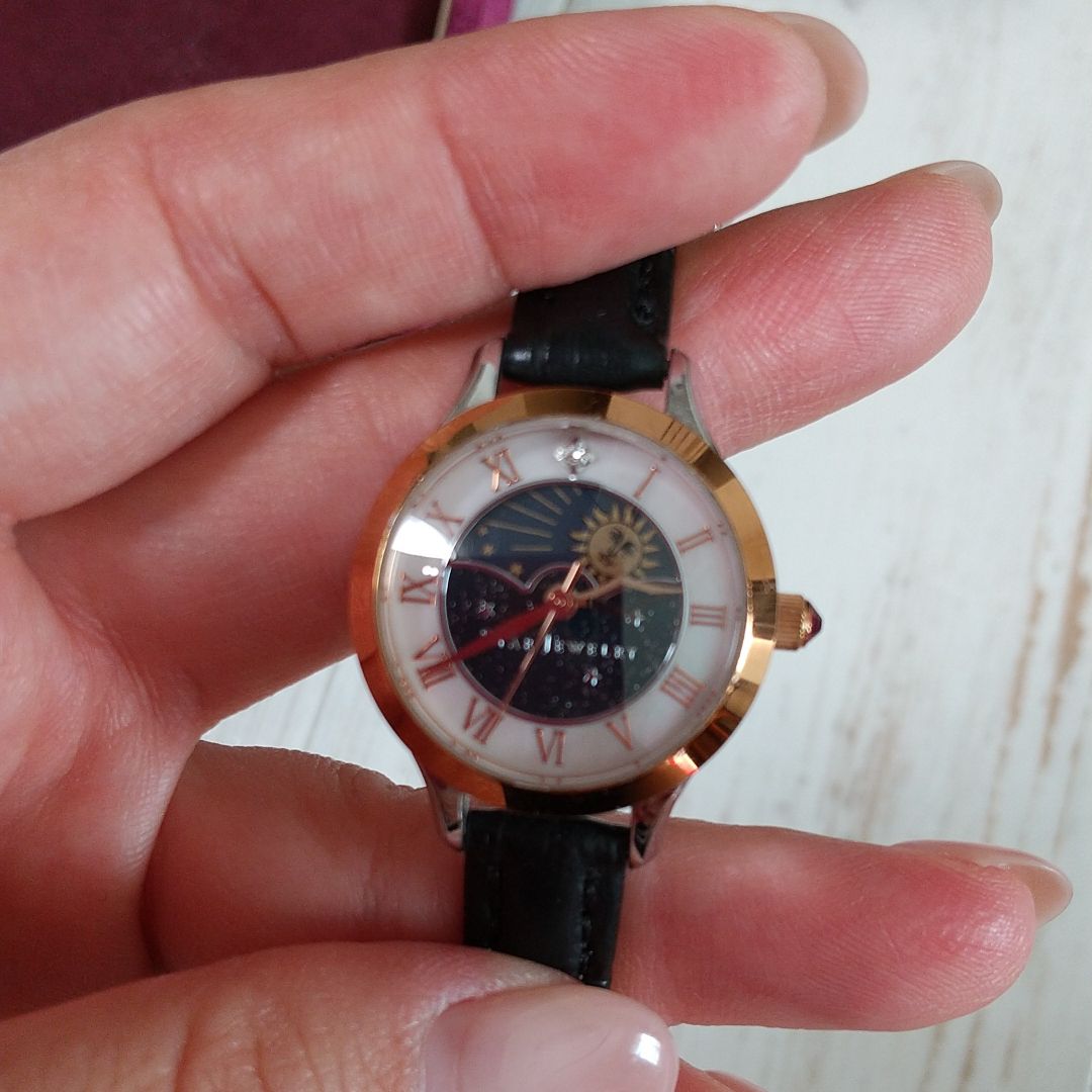 Star Jewelry Moon Phase Analog Quartz Women