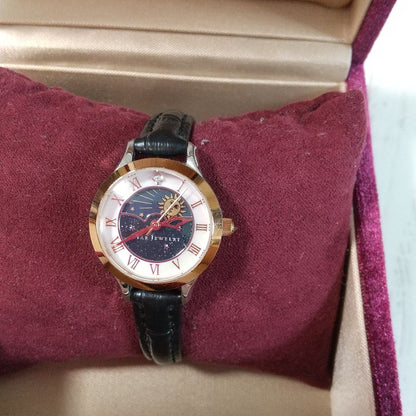 Star Jewelry Moon Phase Analog Quartz Women