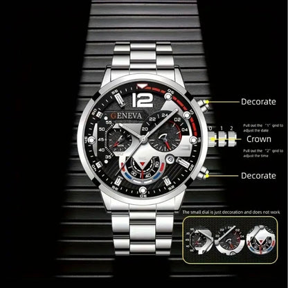 Geneva Analog Quartz Men