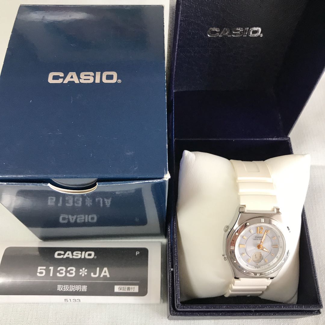 Casio Wave Ceptor LWA-M142-7AJF Analog Solar Women