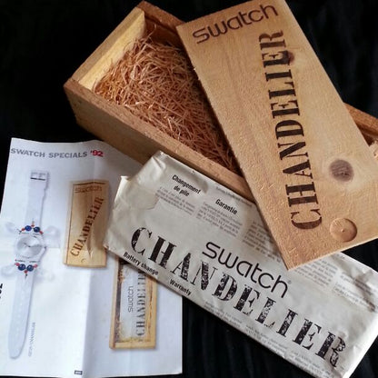 Swatch 1992 Christmas Special Package Analog Quartz Women