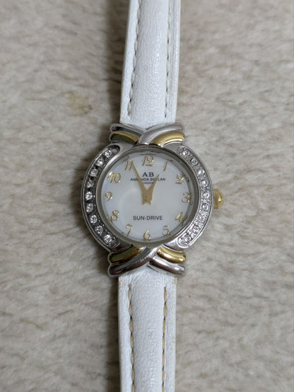 Amanda Belle Analog Solar Women アマンダ・ベル Sun-Drive Watch