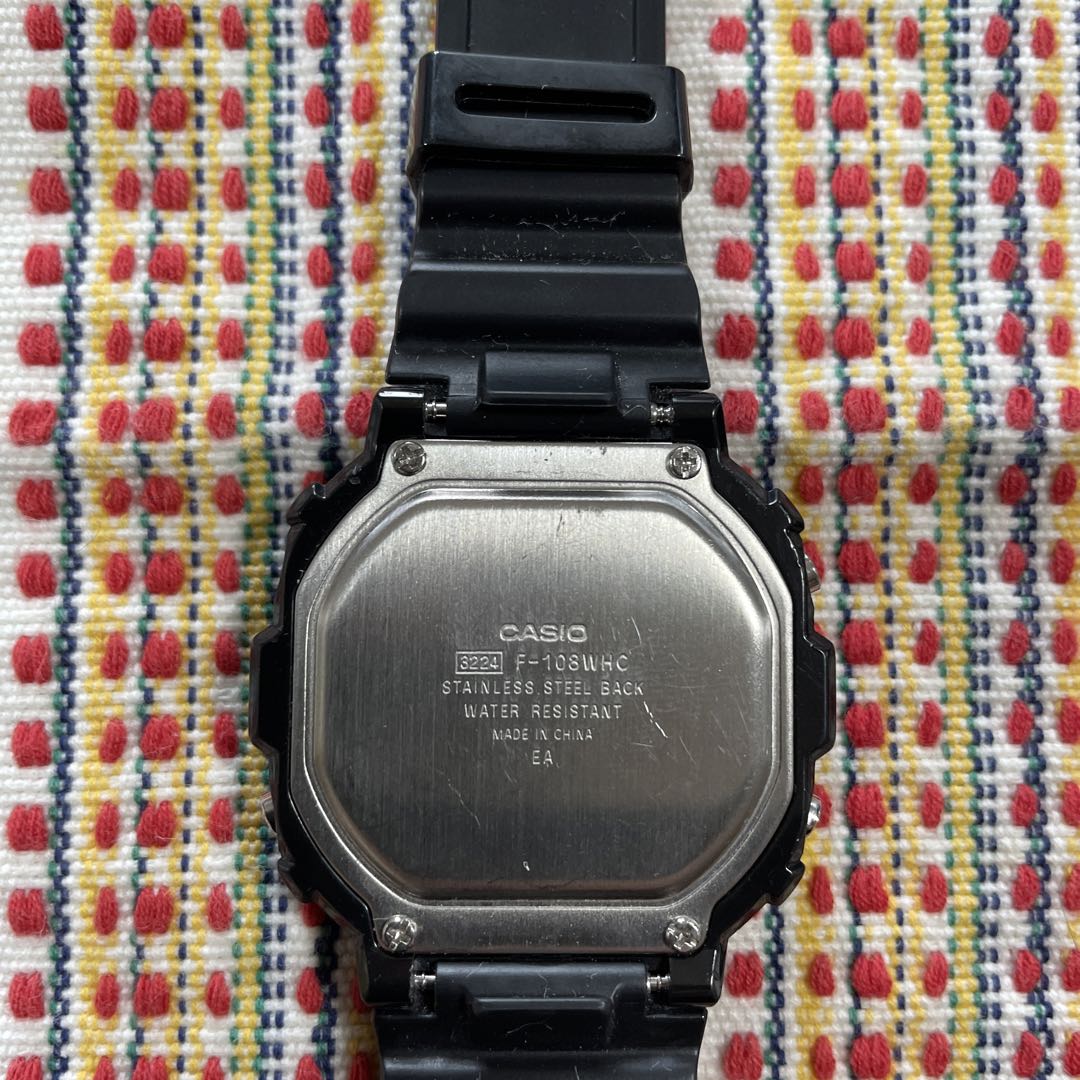 Casio Illuminator F108WHC Digital Quartz Men