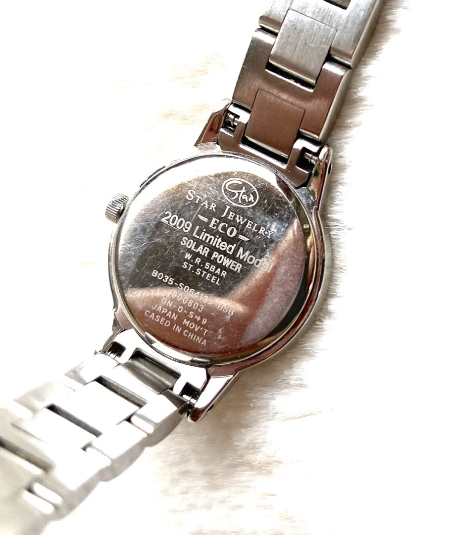 Star Jewelry Analog Solar Women