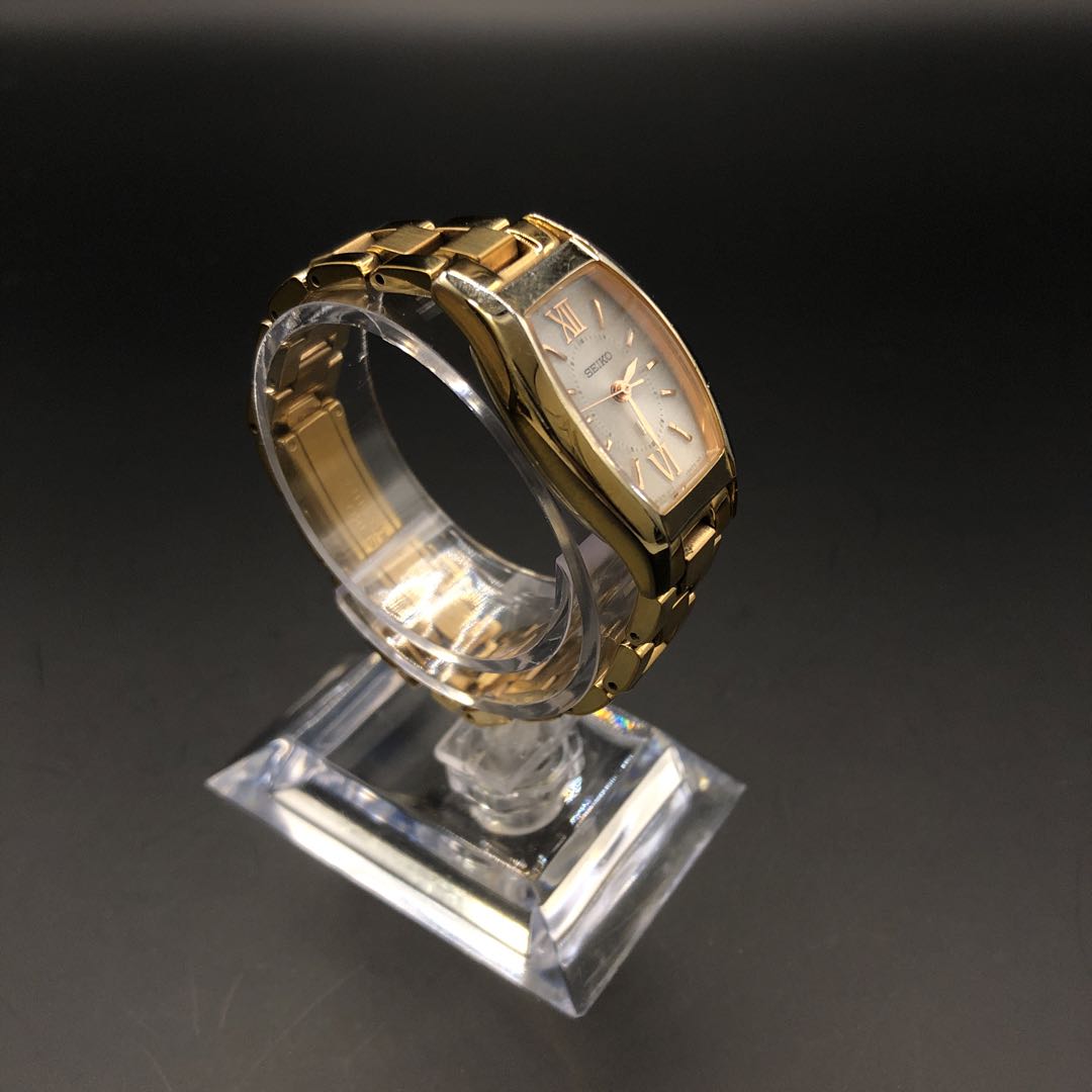 Seiko lk/lukia V117-0DL0 Analog Solar Women Immediate Purchase Lk Lukia Watch
