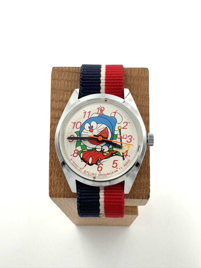 Citizen Q&Q Doraemon 6-122001-BT Analog Mechanical (Manual) Unisex Adults Vintage Character Manual Men'S Watch