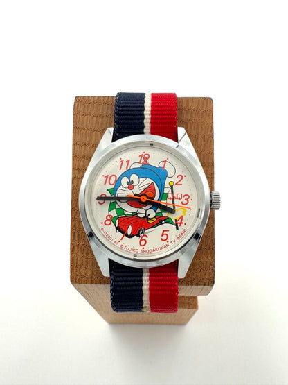 Citizen Q&Q Doraemon 6-122001-BT Analog Mechanical (Manual) Unisex Adults Vintage Character Manual Men'S Watch