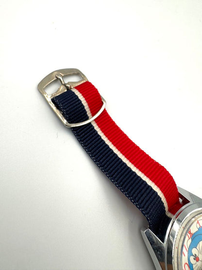 Citizen Q&Q Doraemon 6-122001-BT Analog Mechanical (Manual) Unisex Adults Vintage Character Manual Men'S Watch