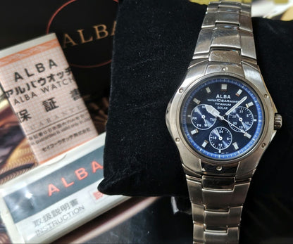 Seiko ALBA Analog Solar Men