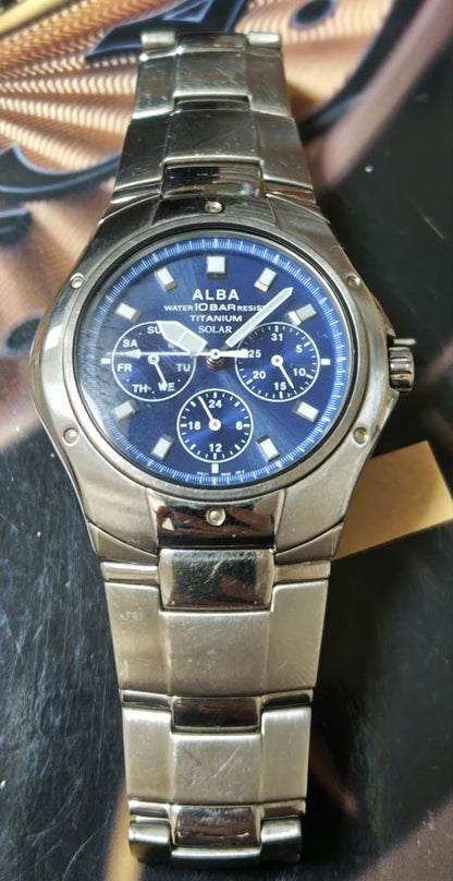 Seiko ALBA Analog Solar Men