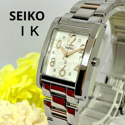 Seiko lk/lukia Analog Quartz Women Lukia Shell Dial Silver Women's Working Item