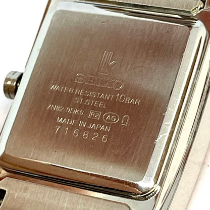 Seiko lk/lukia Analog Quartz Women Lukia Shell Dial Silver Women's Working Item