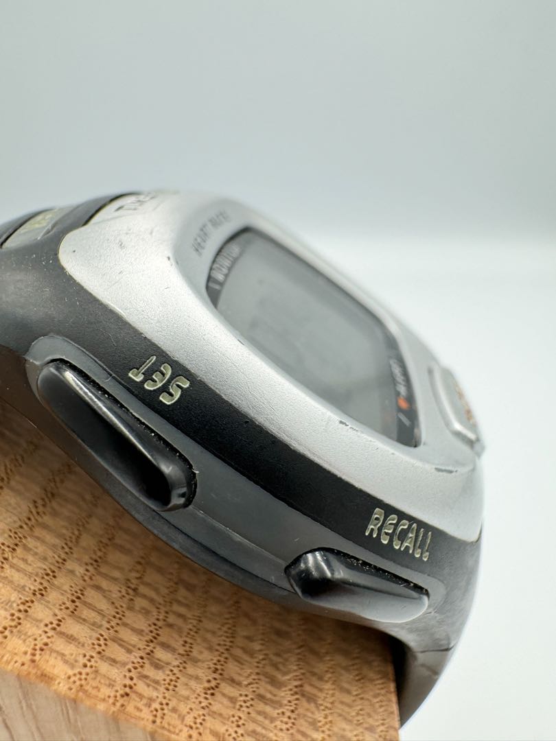 TIMEX Heart Rate Monitor T5K484 Digital Quartz (Digital) Unisex Indiglo Quartz Men Heart Rate Watch Y2K
