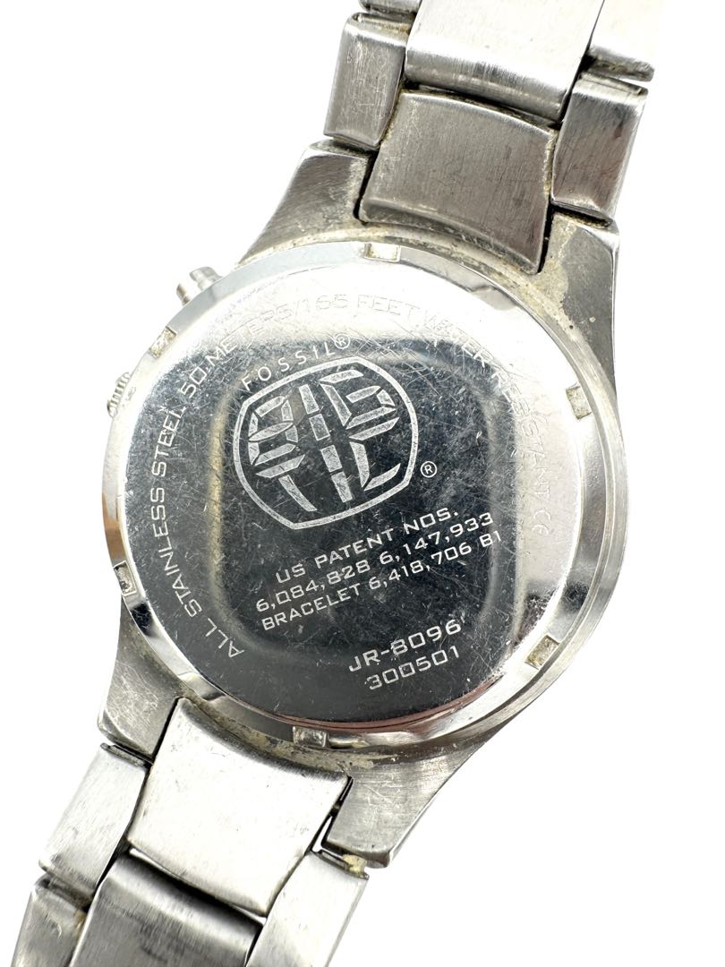 Fossil BIG TIC JR-8096 Analog Quartz Men Watch For Parts