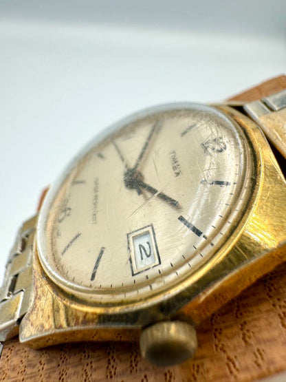 TIMEX Manual Winding Watch NOT WORKING FOR PARTS