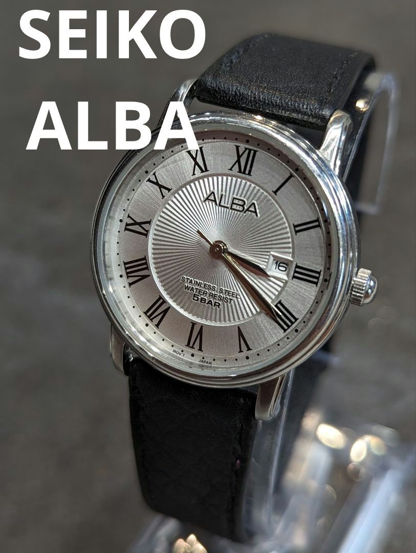 Seiko Alba Analog Quartz Women Silver Watch Battery Replaced