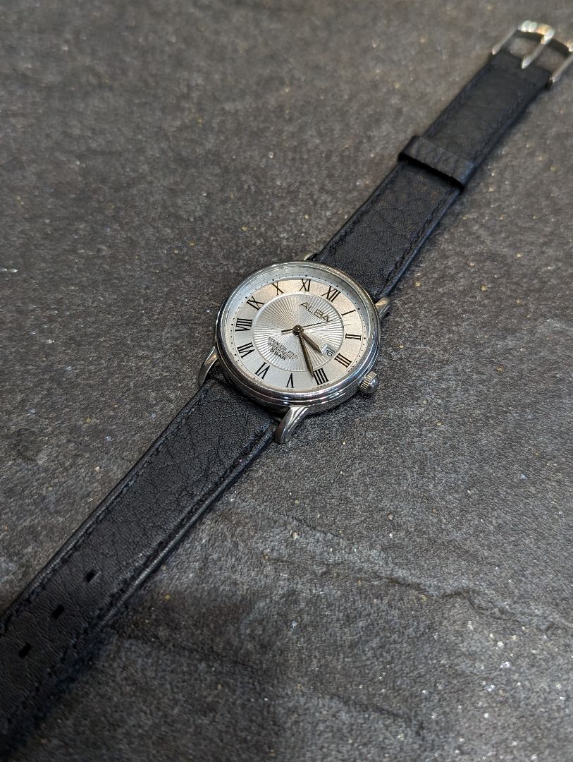 Seiko Alba Analog Quartz Women Silver Watch Battery Replaced
