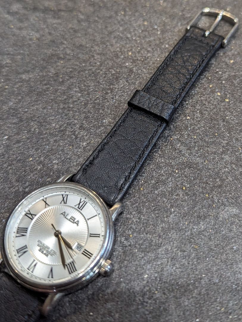 Seiko Alba Analog Quartz Women Silver Watch Battery Replaced