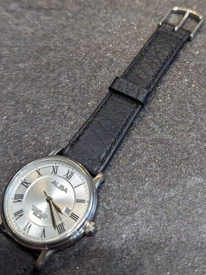 Seiko Alba Analog Quartz Women Silver Watch Battery Replaced