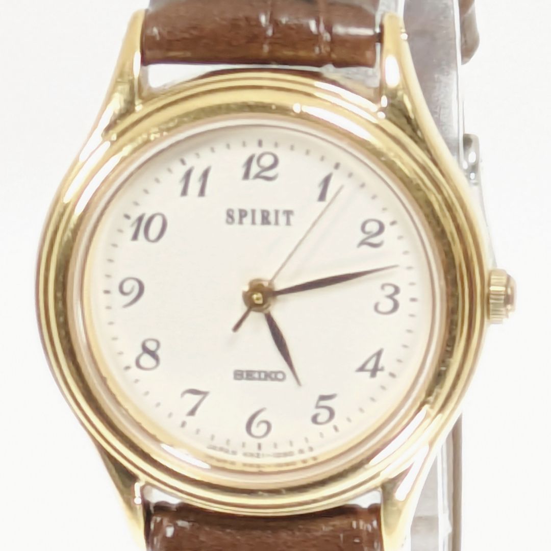 Seiko Spirit Analog Quartz Women Battery & Band Replaced Working Item