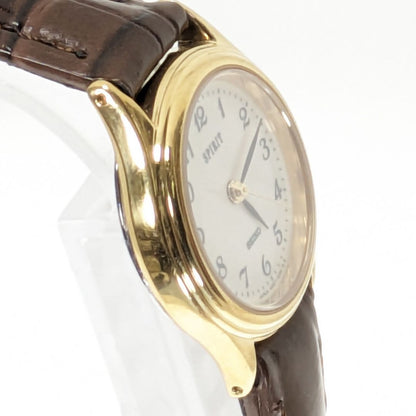 Seiko Spirit Analog Quartz Women Battery & Band Replaced Working Item