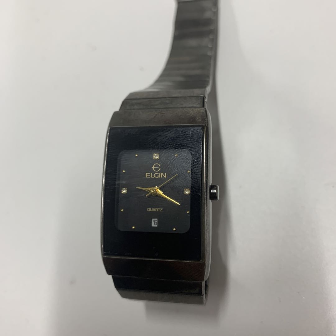 Elgin FK1109-L1 Analog Quartz Men Watch For Parts