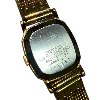 Seiko Five 5421-5180 Analog Quartz Women Watch Operation Confirmed