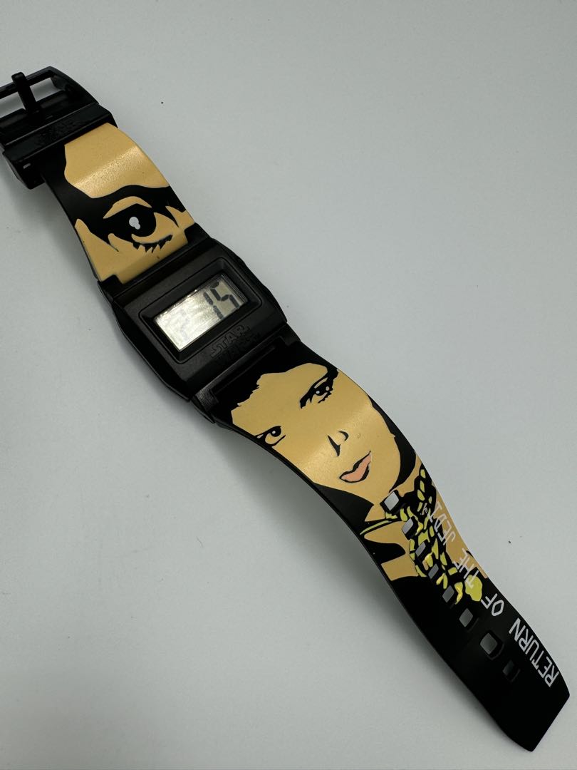 Star Wars Digital Quartz Men Watch With Tin Unused