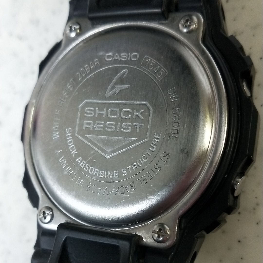 G-Shock 5600 DW-5600E-1VCT Digital Quartz Men Dw-E-1Vct