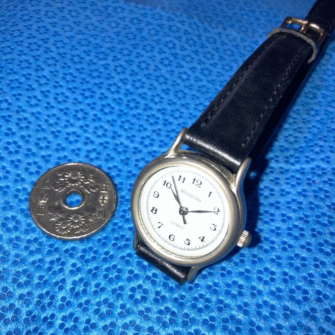 Brougne Analog Quartz Women ブルニュ アンティークｂｒｏｕｇｎｅクラッシックコレクションsilverオールディズ希少品