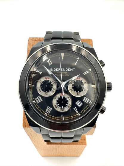 Independent Analog Quartz Men Chronograph Watch