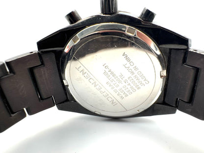 Independent Analog Quartz Men Chronograph Watch
