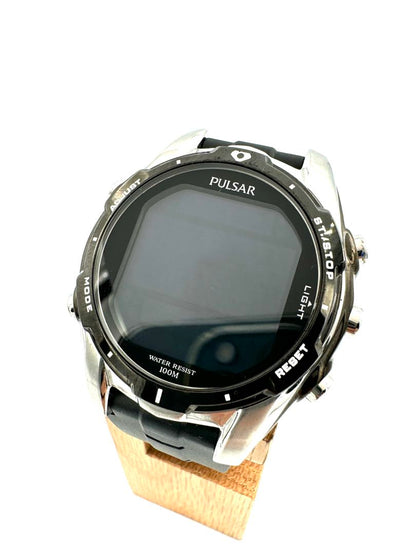 Pulsar Digital Quartz Men Watch For Parts