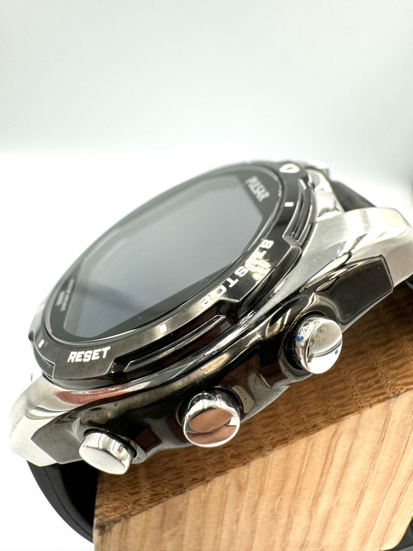 Pulsar Digital Quartz Men Watch For Parts