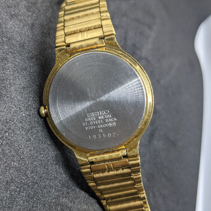 Seiko V701-6K00 Analog Quartz Men