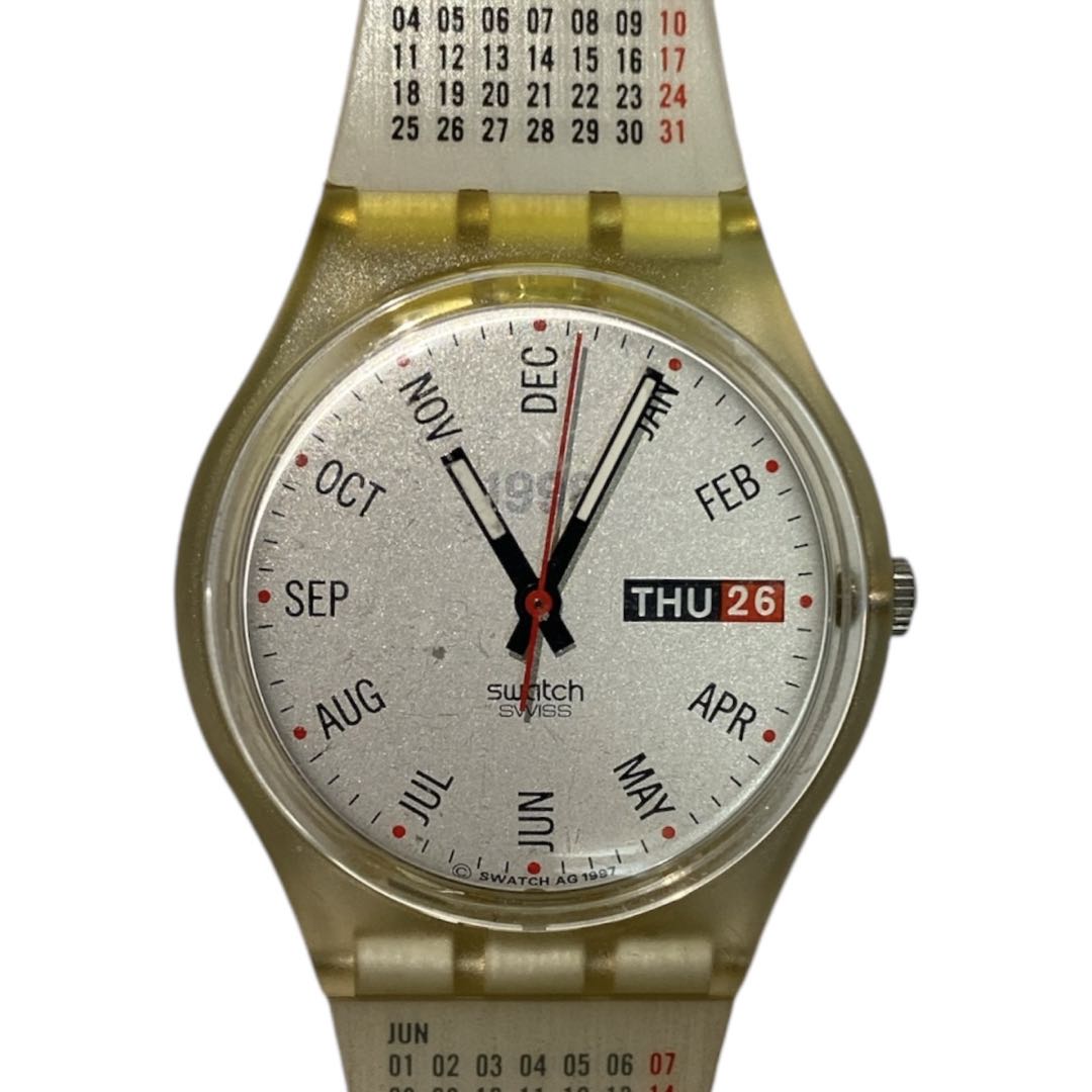 Swatch Various Unique Designs Analog Quartz Unisex Adults Set Of 3 Watches - Assorted Vintage Needs Check