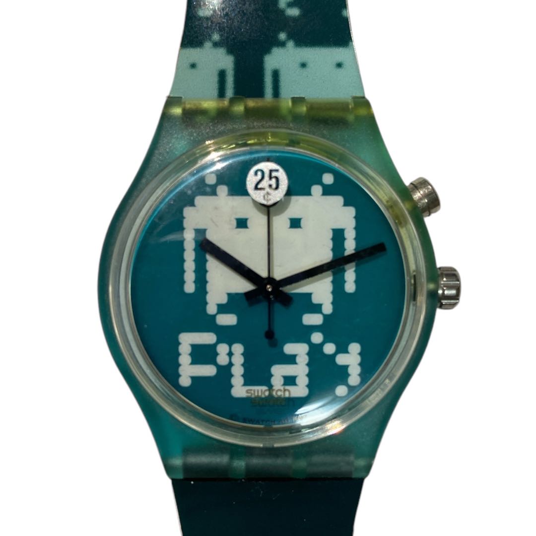 Swatch Various Unique Designs Analog Quartz Unisex Adults Set Of 3 Watches - Assorted Vintage Needs Check