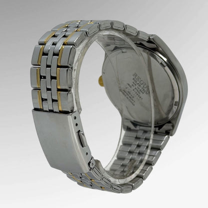 Citizen Regno Digital-Analog Solar Men Watch Silver Two-Tone Excellent Condition