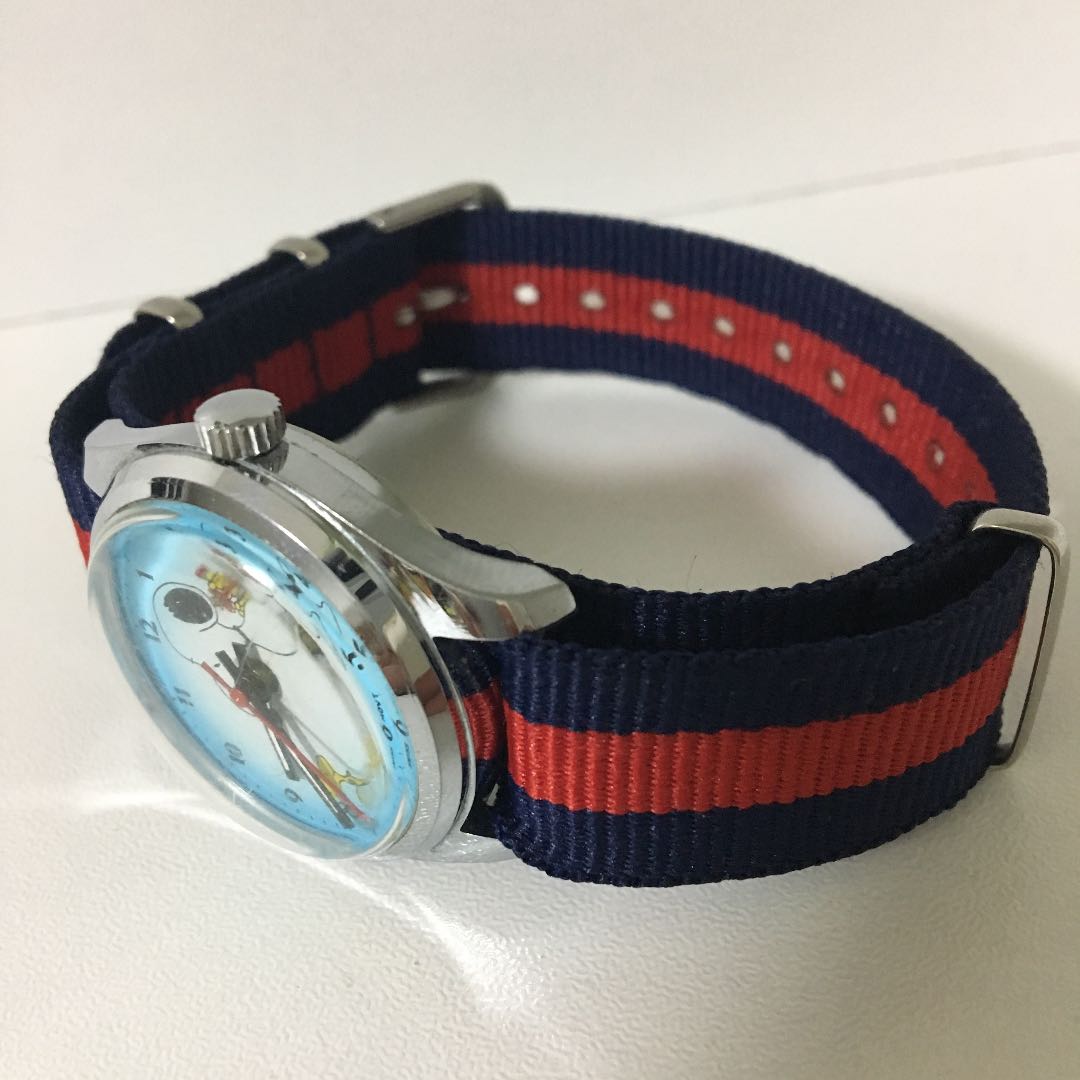 Snoopy PEANUTS SNOOPY Analog Mechanical (Manual) Women スヌーピー 美品 希少 レトロ Watch （Manual Winding）