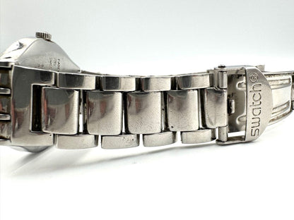 Swatch Irony IRONY Analog Quartz Men Wristwatch 36Mm Stainless Steel Case Day Date