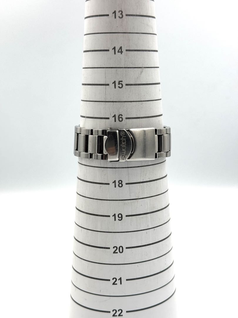 Swatch Irony IRONY Analog Quartz Men Wristwatch 36Mm Stainless Steel Case Day Date