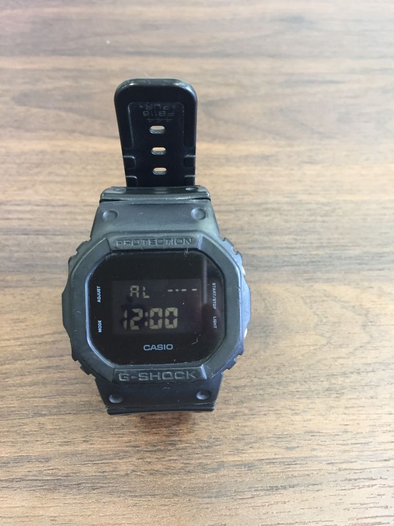 G-Shock 5600 DW-5600BB Digital Quartz Men Dw-Bb