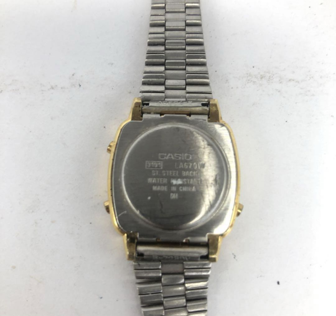 Casio LA670W Digital Solar Women