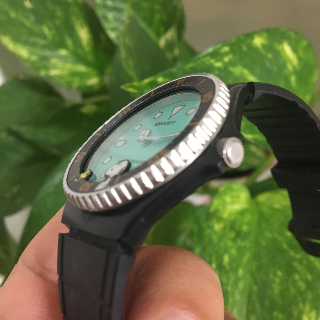 Snoopy Alba Woodstock Analog Quartz Women スヌーピー 希少 レトロ & Watch