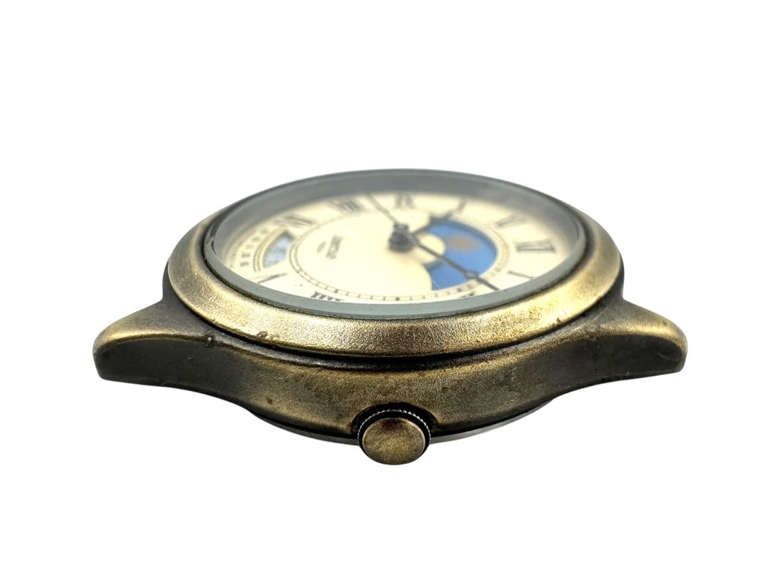 VEGA JUNCTION Moon Phase Quartz Watch FOR PARTS